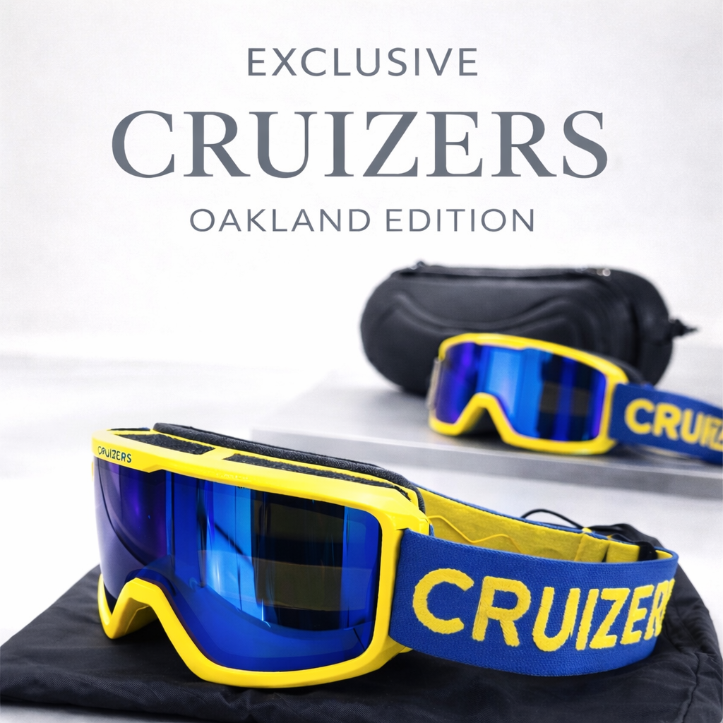 The Cruizers Oakland Rideout Exclusive Goggles With Free Shirt